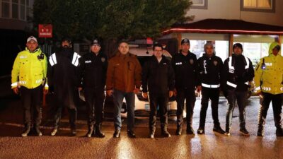 Arsuz Kaymakamı Eroğlu’ndan Görev Başındaki Personele Yeni Yıl Ziyareti Arsuz