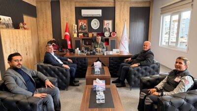 Öz Sağlık-İş Sendikası Hatay İl Başkanı Mehmet Ali Gür ve