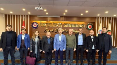 ARİAD’tan ÖZÇELİK-İŞ İSKENDERUN ŞUBE BAŞKANI GÜNGÖR’e TEBRİK ZİYARETİ Arsuz İş