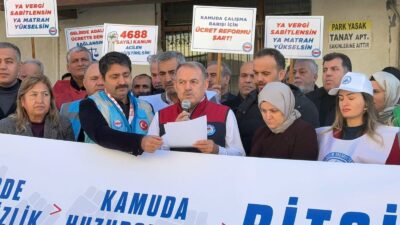 Eğitim Bir-Sen Hatay Şube Başkanı İsmail Bayrakdar, 2026 yılının memurlar