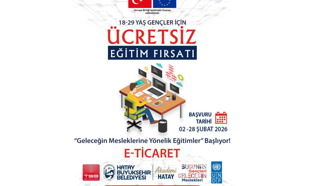Hatay Büyükşehir Belediyesi (HBB), uluslararası iş birlikleriyle gençlerin mesleki gelişimine