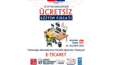 Hatay Büyükşehir Belediyesi (HBB), uluslararası iş birlikleriyle gençlerin mesleki gelişimine