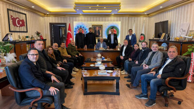 İGC’den Özçelik-İş İskenderun Şube Başkanı Güngör’e Tebrik Ziyareti Özçelik-İş Sendikası