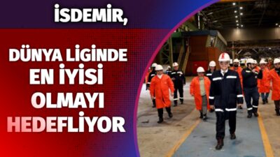55 yıllık tecrübesiyle Türkiye ekonomisine büyük katkıları olan İSDEMİR’de yatırımlar