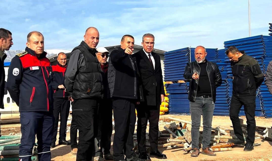Kırıkhan Belediye Başkanı Ömer Erdal Çelik ve Hatay Büyükşehir Belediyesi