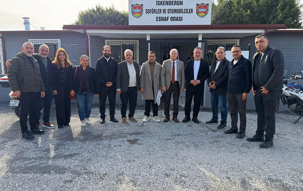 İskenderun Gazeteciler Cemiyeti (İGC) Yönetim Kurulu Üyeleri ve gazeteciler, İskenderun