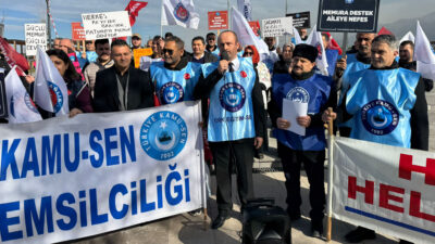 Türkiye Kamu Sen adına Türk Eğitim Sen Hatay 2 Nolu