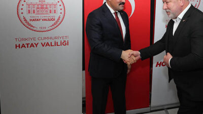 Hatay Valisi Gazetecilerle ‘Bayram’ Kutladı; “BİZ BİRLİKTE ‘HATAY’IZ” Hatay Valisi