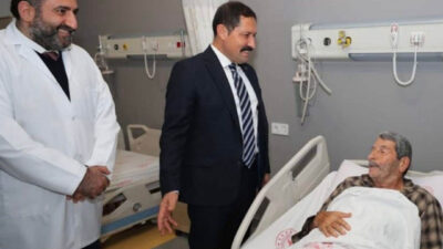 Hatay Valisi Mustafa Masatlı, yeni yıl ziyaretleri kapsamında Hatay Eğitim