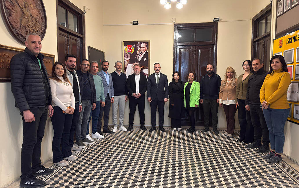 ZAFER PARTİSİ’NDEN İGC’YE ZİYARET Zafer Partisi Hatay il Başkanı Serhat Tabanca İskenderun gazeteciler cemiyetini