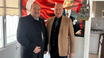 Akdeniz Eczacı Teknisyenleri Federasyonu Başkanı Cemal Çelik, İskenderun Mahalle Muhtarları