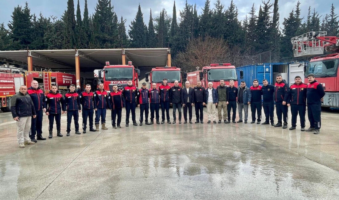 Belen Belediye Başkanı İbrahim Gül, Hatay Büyükşehir Belediyesi İtfaiye Daire