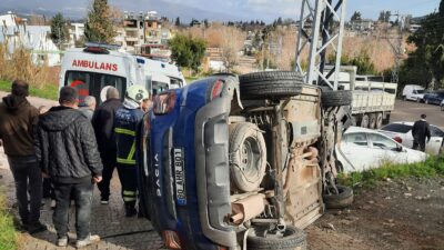 Defne ilçemizin Harbiye Mahallesi’nde meydana gelen trafik kazasında Hatay Büyükşehir