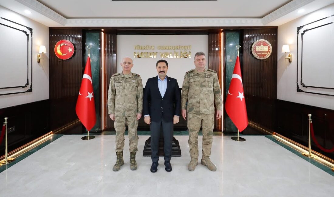MASATLI: “HATAY’IN GÜVENLİĞİ İÇİN ÇALIŞIYORUZ” Jandarma Genel Komutanlığı Terörle Mücadele Daire Başkanı Tuğgeneral Ömer Ersever,