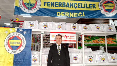 Hatay’ın İskenderun ilçesinde faaliyet gösteren İskenderun Fenerbahçeliler Derneği, Ramazan ayında