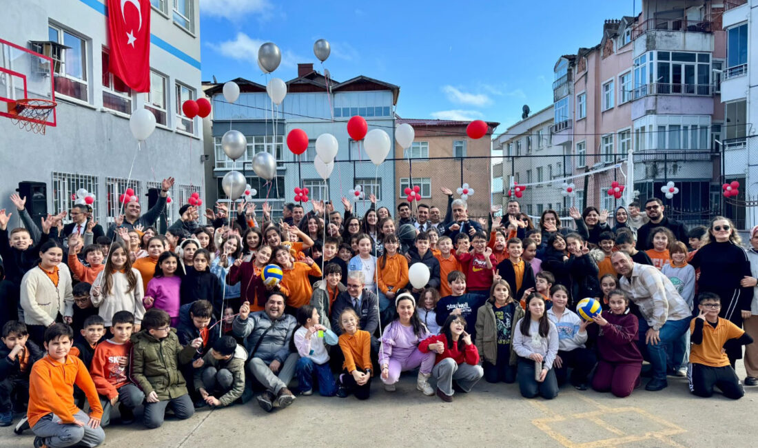 OYAK Çimento “Renkli Yakalar” ile Geleceği Güzelleştiriyor: Ünye İnönü İlkokulu’na