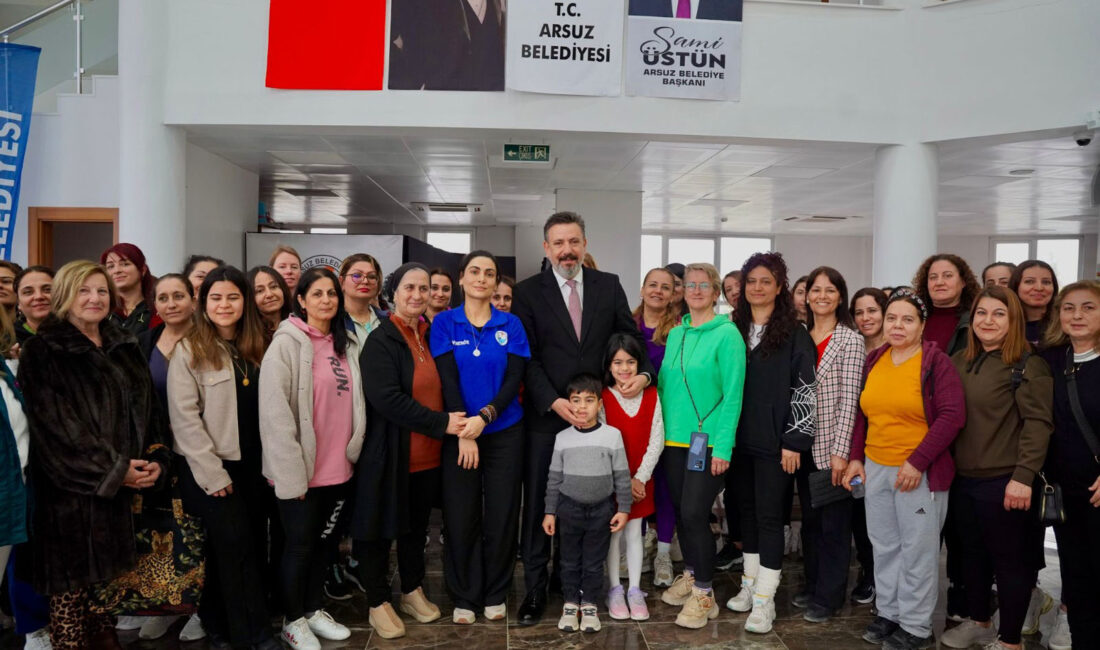 Kadınlarımız güçlendikçe, Arsuz daha da güçlenecek Arsuz Belediye Başkanı Sami Üstün; Kadınlarımız güçlendikçe, Arsuz daha da