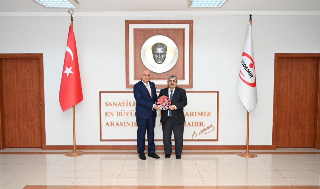 Yusuf Yıldırım’dan İsdemir’de Ayhan Akın’la Verimli Görüşme İskenderun Teknik ve Mesleki Teknik Anadolu Lisesi Müdürü Yusuf Yıldırım