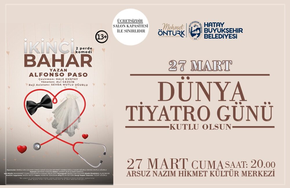 Hatay Büyükşehir Belediyesi (HBB), sosyal belediyecilik anlayışıyla birbirinden güzel kültürel