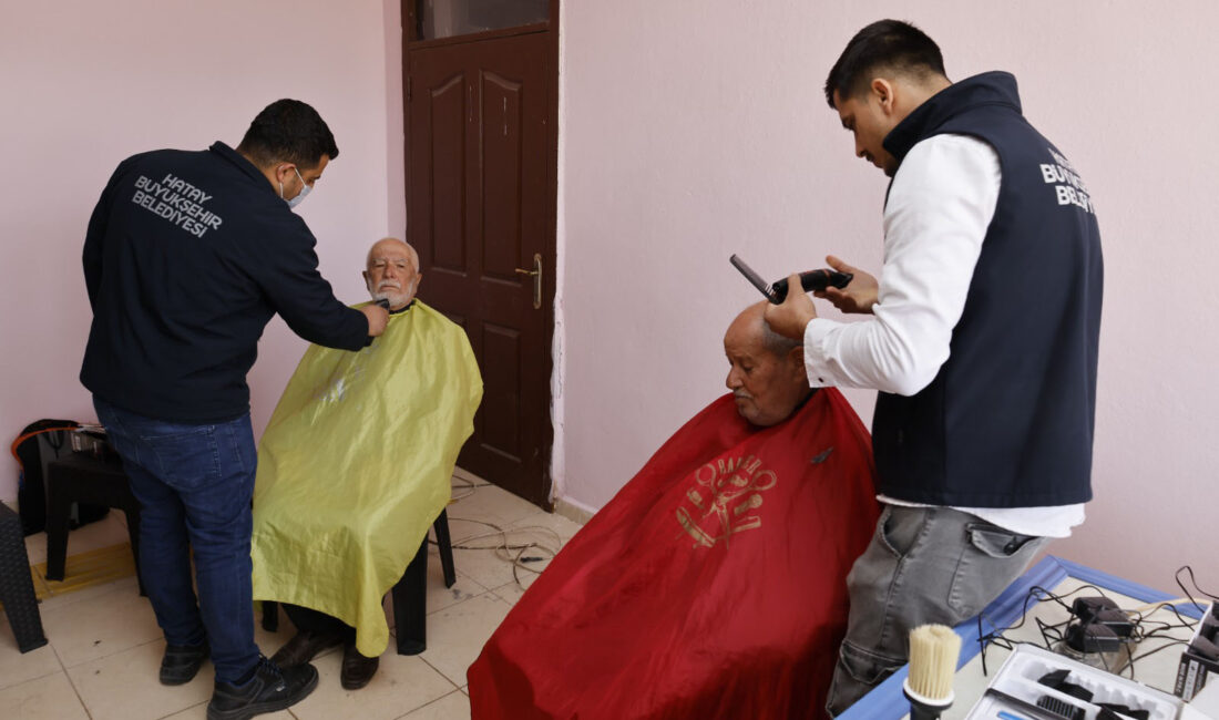 HBB’DEN BAYRAM ÖNCESİ GÖNÜLLERE DOKUNAN HİZMET Hatay Büyükşehir Belediyesi (HBB), sosyal belediyecilik anlayışı doğrultusunda kişisel bakım