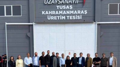 İTSO Heyeti Kahramanmaraş TUSAŞ Tesislerinde İncelemelerde Bulundular İskenderun Ticaret ve