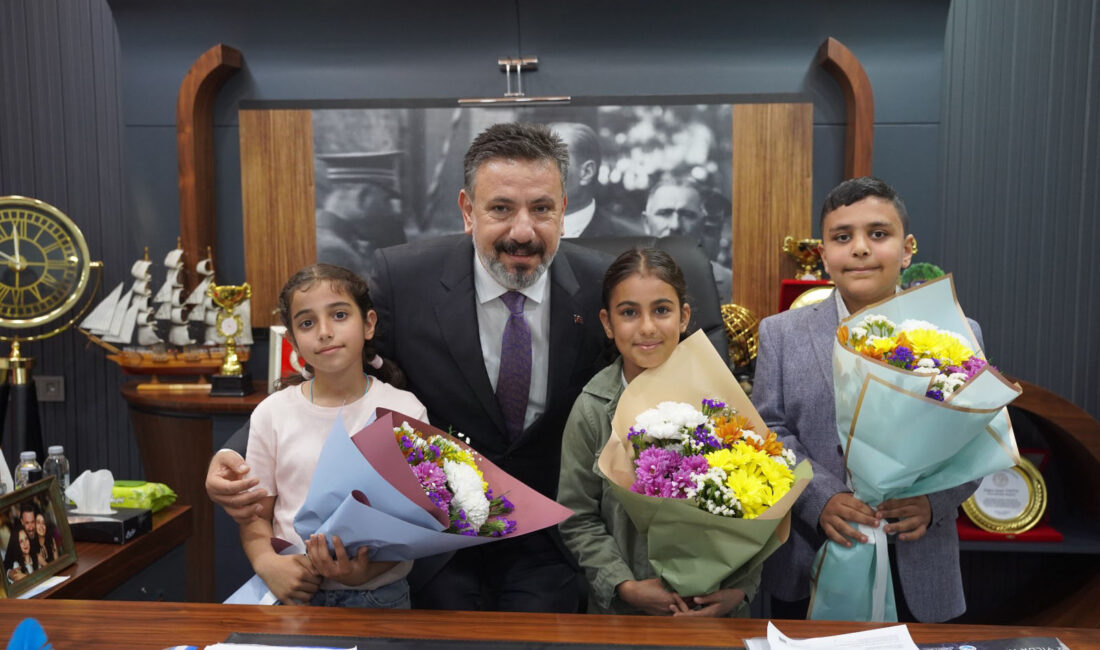 23 Nisan Ulusal Egemenlik ve Çocuk Bayramı münasebetiyle Arsuz Belediyesi’nde
