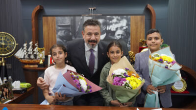 23 Nisan Ulusal Egemenlik ve Çocuk Bayramı münasebetiyle Arsuz Belediyesi’nde