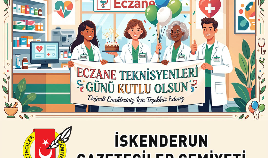 ECZANE TEKNİSYENLERİ GÜNÜ KUTLANIYOR Her yıl 26 Nisan’da kutlanan Eczane Teknisyenleri Günü, sağlık sisteminin