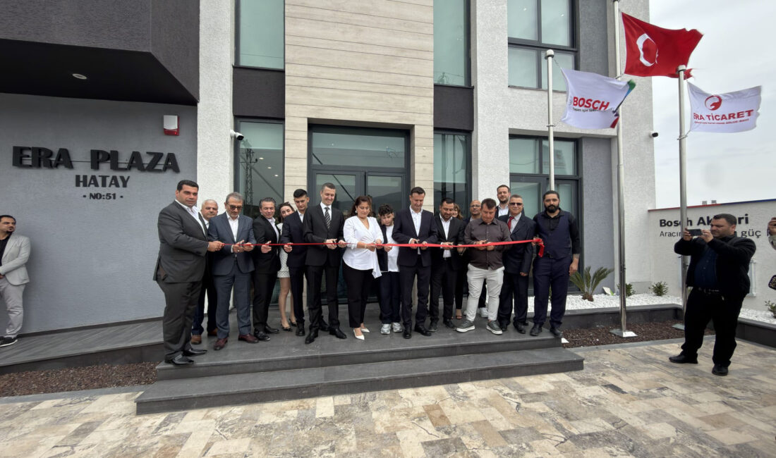 TÜRKİYE’NİN EN DONANIMLI AKÜ MERKEZİ ERA PLAZA HATAY AÇILDI ERA Ticaret Bosch Akü sistemleri, Türkiye’nin en donanımlı tesisini Hatay’da