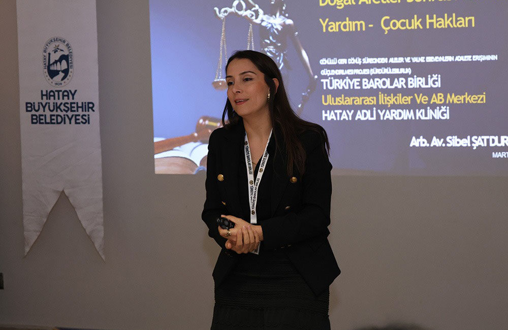Hatay Büyükşehir Belediyesi (HBB) ile UNICEF iş birliğinde yürütülen “Çocuk