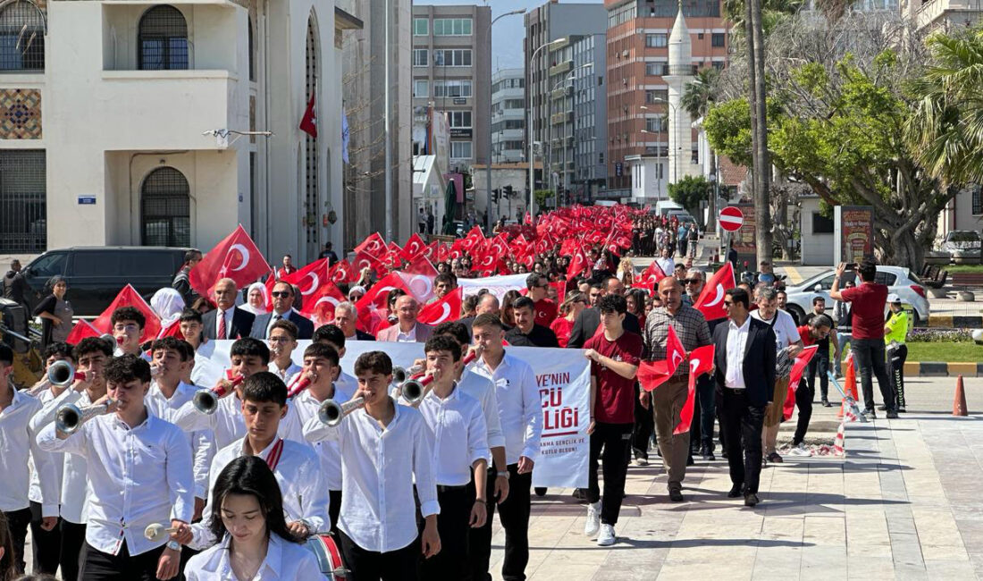 İskenderun’da ‘Gençlik Yürüyüşü’ Coşkusu İskenderun ilçesinde, 15-21 Mayıs Gençlik Haftası etkinlikleri kapsamında 19 Mayıs