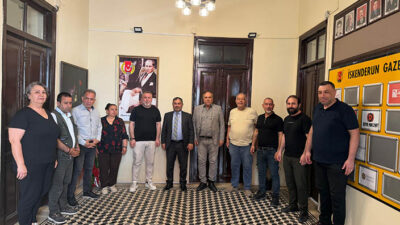 Basın İlan Kurumu Adana Şube Müdürü Dr. Çetin Oranlı, İskenderun