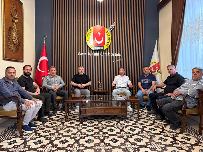 ORDULU’DAN İGC’YE ZİYARET İSKENDERUN MADENİ İŞLER ODASI BAŞKANI ORDULU’DAN GAZETECİLER CEMİYETİ’NE ZİYARET İskenderun