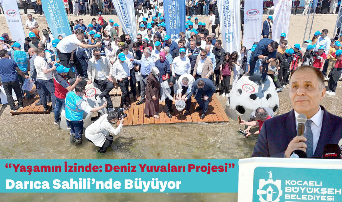 OYAK Çimento’dan Marmara Denizi’ne Sürdürülebilir Gelecek Yatırımı: “Yaşamın İzinde: Deniz Yuvaları Projesi” Darıca Sahili’nde Büyüyor OYAK Çimento,