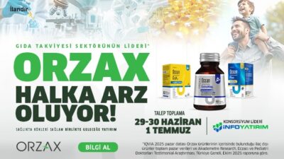 ORZAX HALKA ARZ OLUYOR Türkiye’nin lider takviye edici gıda üreticisi