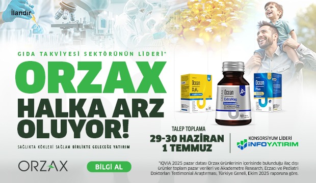 ORZAX HALKA ARZ OLUYOR ORZAX HALKA ARZ OLUYOR Türkiye’nin lider takviye edici gıda üreticisi