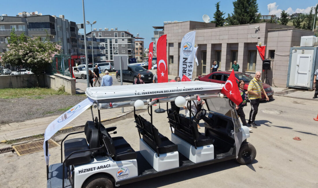 Hastane İçi Ring Aracı Projesi hayata geçti İskenderun Belediyesinin Hastane İçi Ring Aracı Projesi hayata geçti Hatay’ın