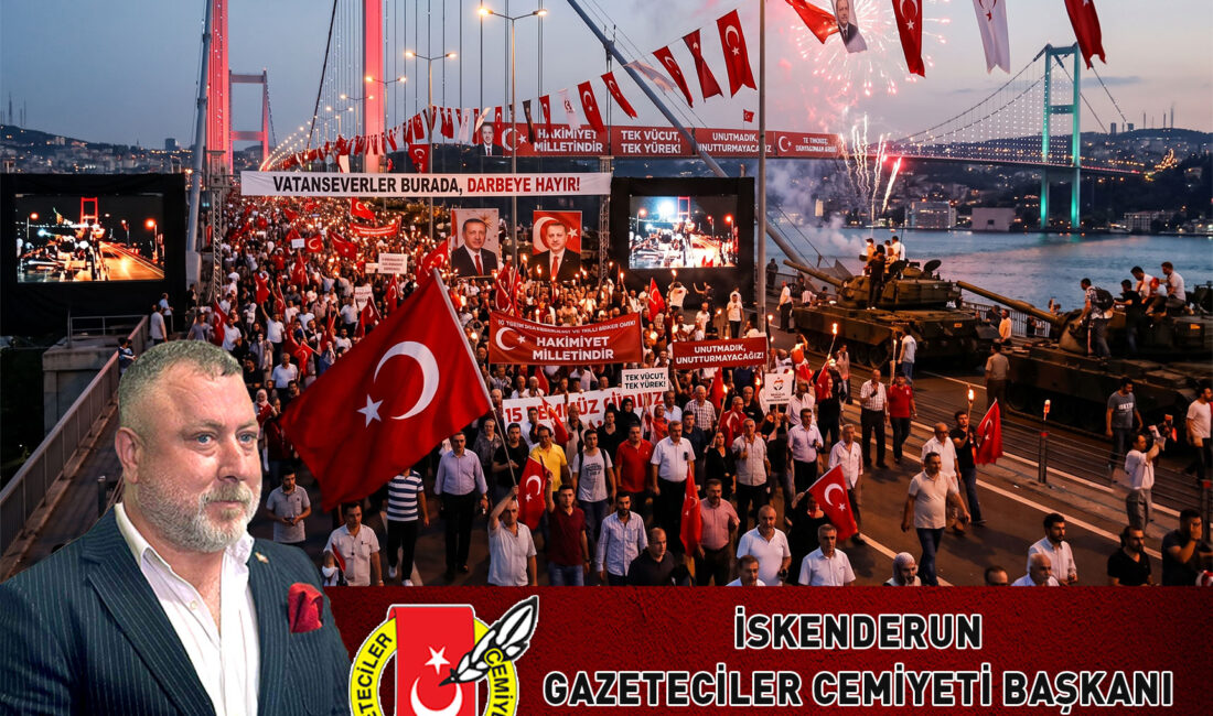 İGC’DEN 15 TEMMUZ MESAJI 15 Temmuz, Türkiye’nin demokrasi mücadelesinde bir dönüm noktası olarak hafızamızda