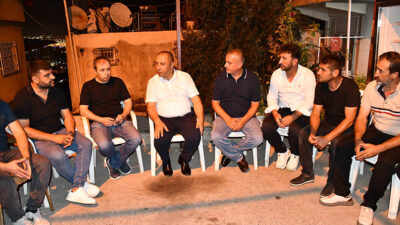 İskenderun İlçe Emniyet Müdürü Ertuğrul Ekici, bugün İskenderun’un tepe mahallelerinde