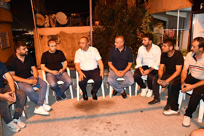 İSKENDERUN İLÇE EMNİYET MÜDÜRÜ ERTUĞRUL EKİCİ, TEPE MAHALLELERİNDE VATANDAŞLARLA BULUŞTU İskenderun İlçe Emniyet Müdürü Ertuğrul Ekici, bugün İskenderun’un tepe mahallelerinde