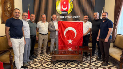 İskenderun Belediyesi Basın Müdürü Serdar Doğru, İskenderun Gazeteciler Cemiyeti’ni (İGC)