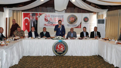 Hatay Gazeteciler Birliği Cemiyeti tarafından 24 Temmuz Gazeteciler ve Basın
