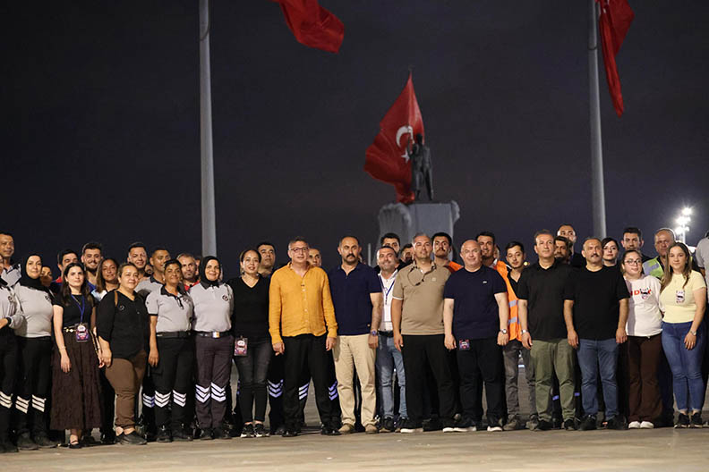 İskenderun Belediye Başkanı Mehmet Dönmez Festival boyunca gece gündüz demeden,