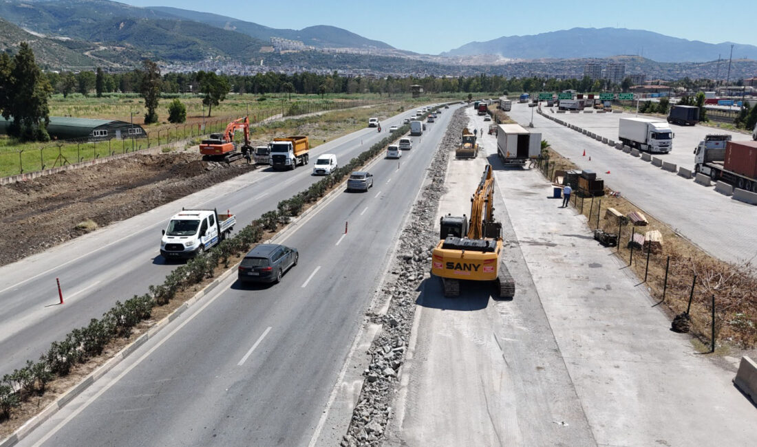 Hatay Büyükşehir Belediyesi(HBB), İskenderun’un ulaşım ve lojistik altyapısını güçlendirecek önemli