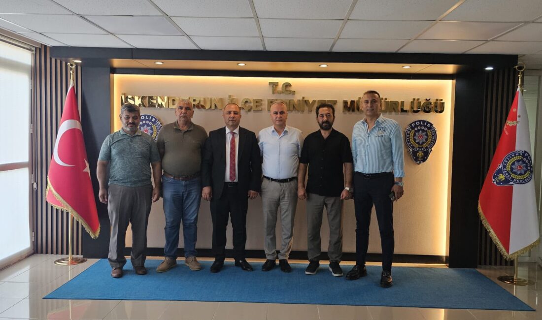Abacılı Yörük Türkmen Derneği (ABADER) İskenderun İlçe Emniyet Müdürü Ertuğrul