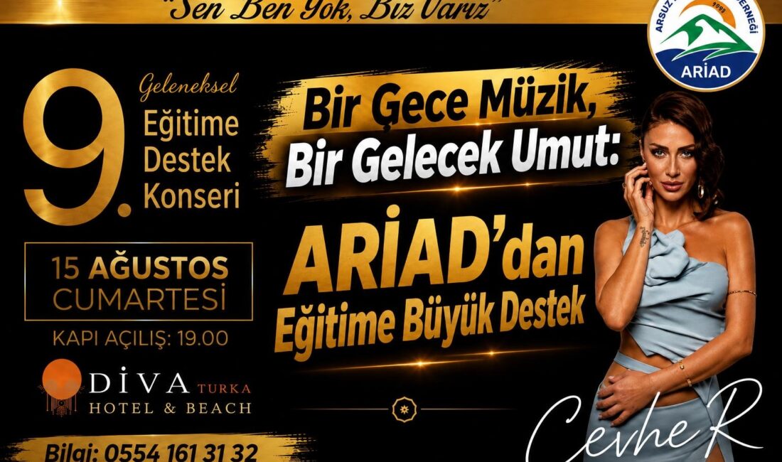 Arsuz İş İnsanları Derneği (ARİAD), eğitime verdiği desteği bu yıl