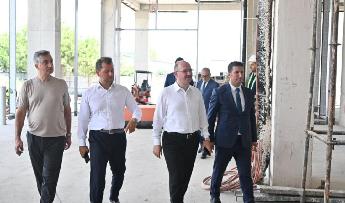 Vali Mehmet Fatih Serdengeçti, Osmaniye OSB’de hayata geçirilen ve yapımında