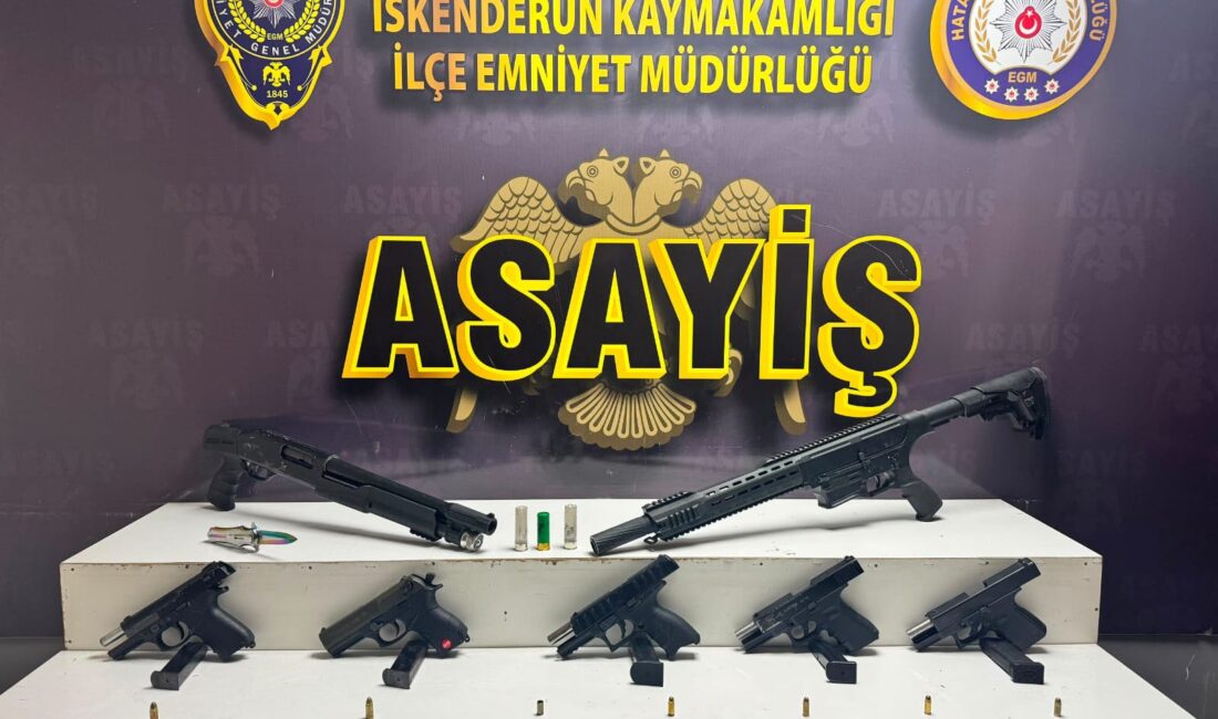 İSKENDERUN’DA SİLAHLI OLAYLARA SIKI DARBE: 7 ŞÜPHELİ TUTUKLANDI İskenderun İlçe Emniyet Müdürlüğü ekipleri, genel asayiş ve kamu düzeninin