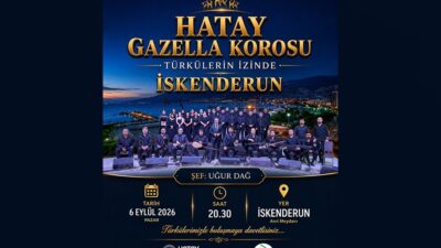 Hatay Büyükşehir Belediyesi (HBB), kültür ve sanat etkinlikleri kapsamında düzenlediği