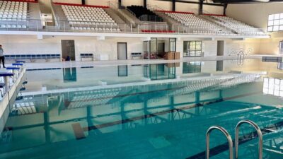 6 Şubat depremlerinin ardından yıkılarak yeniden yapımına başlanan İskenderun Kapalı